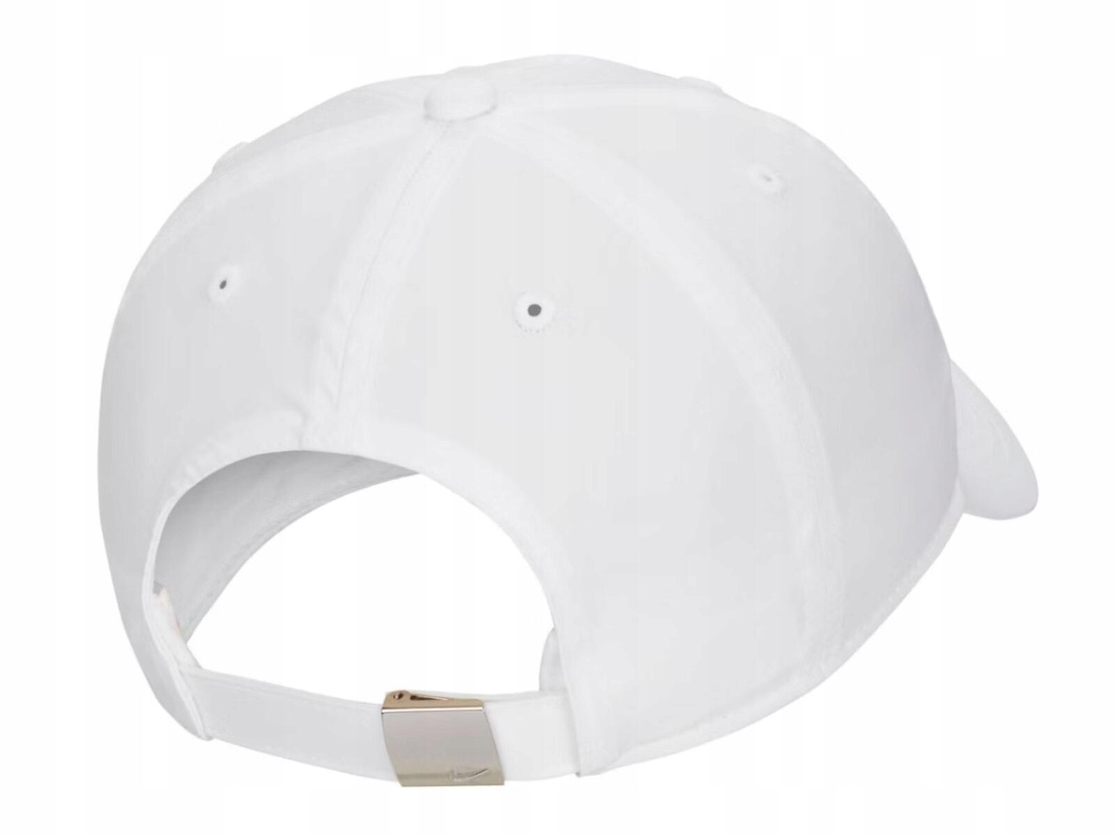 CZAPKA Z DASZKIEM NIKE juniorska dziecięca FB5064-100 biała regulowana 2/5