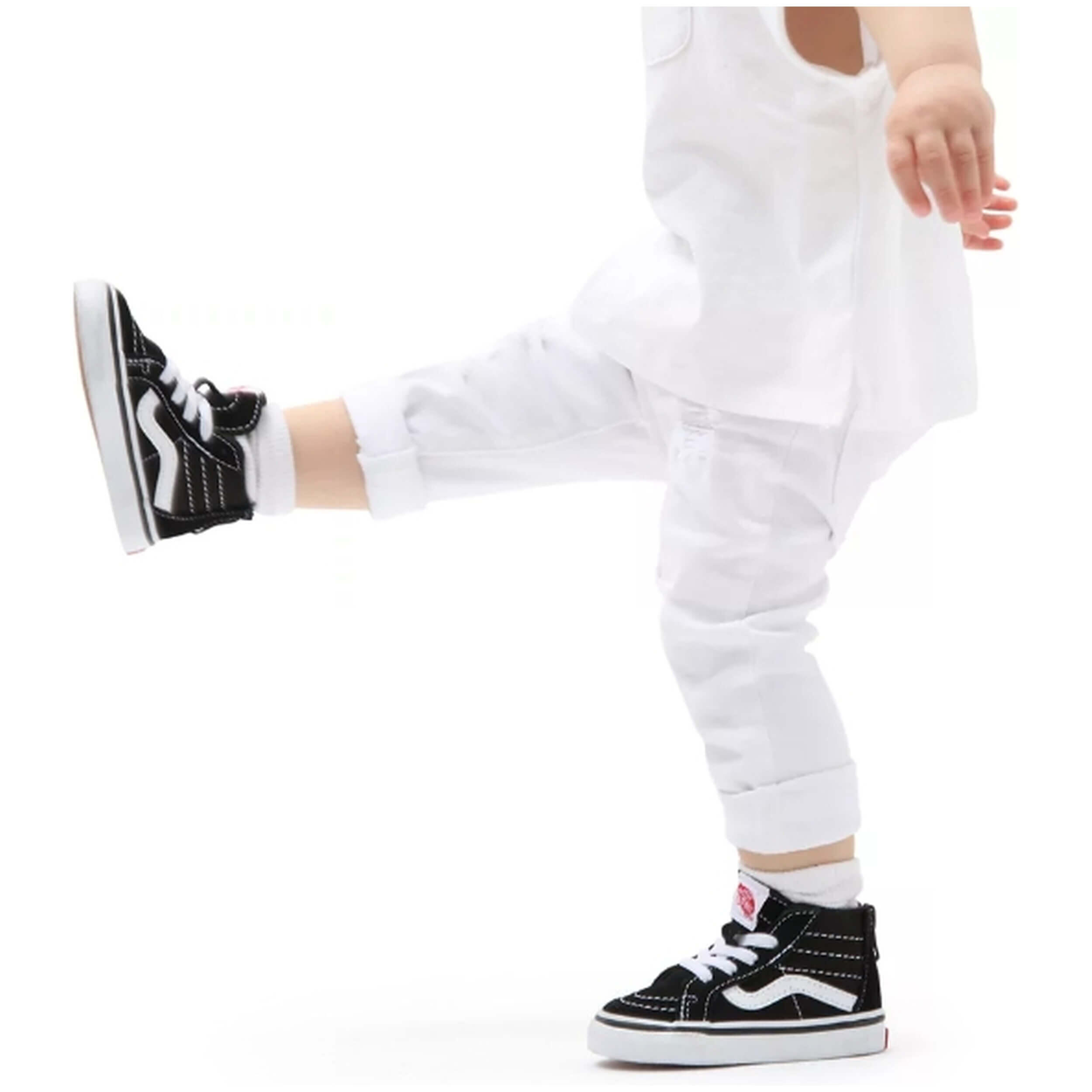 Chaussures Vans Sk8-Hi Junior Noir et Blanc 4/5