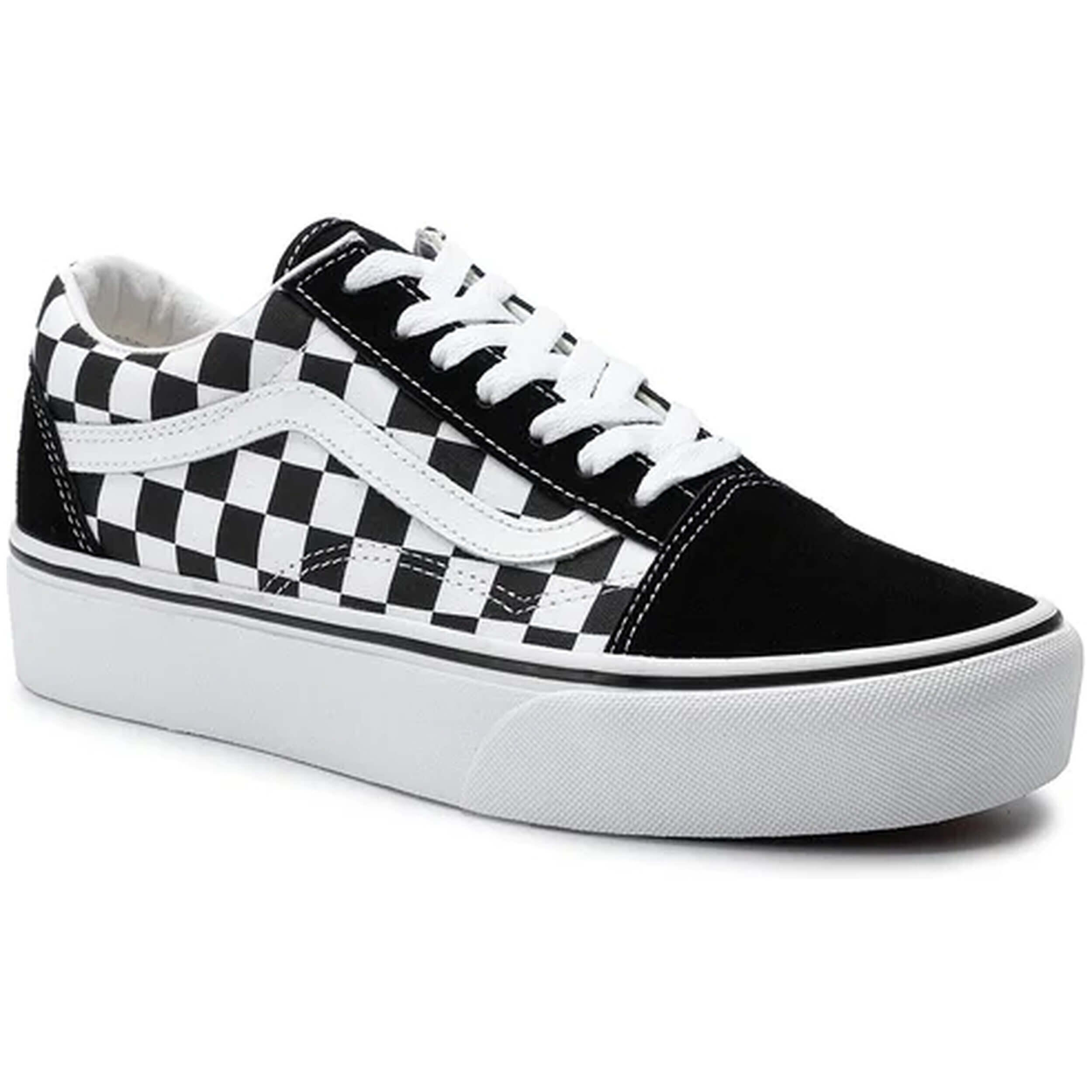 Uniszex cipő - VANS OLD SKOOL PLATFORM  Checkerboard, platform talppal 2/5
