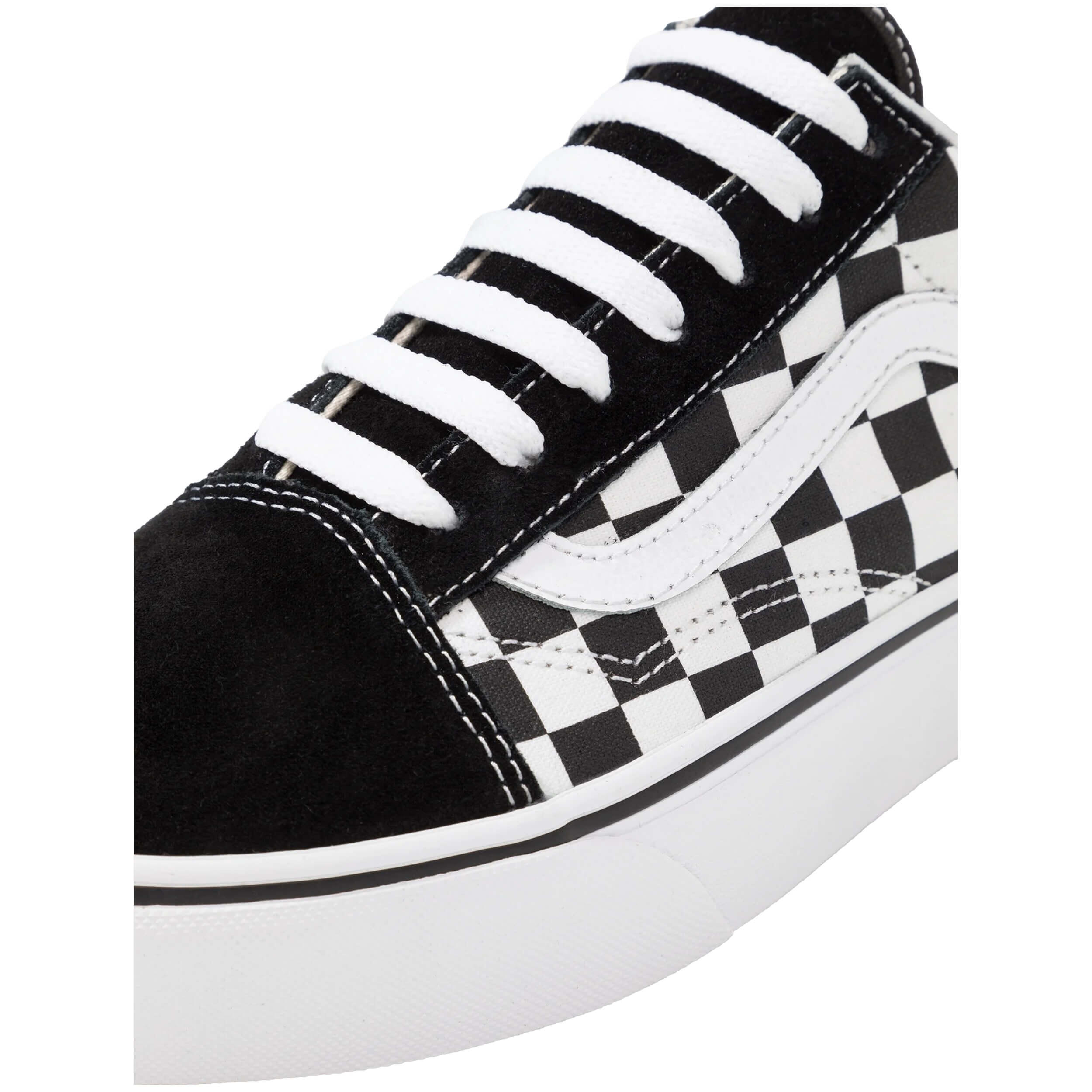 Uniszex cipő - VANS OLD SKOOL PLATFORM  Checkerboard, platform talppal 4/5