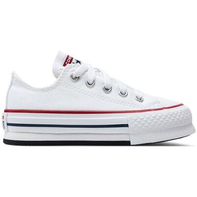 Sneakers per bambina Converse Eva platform bianche