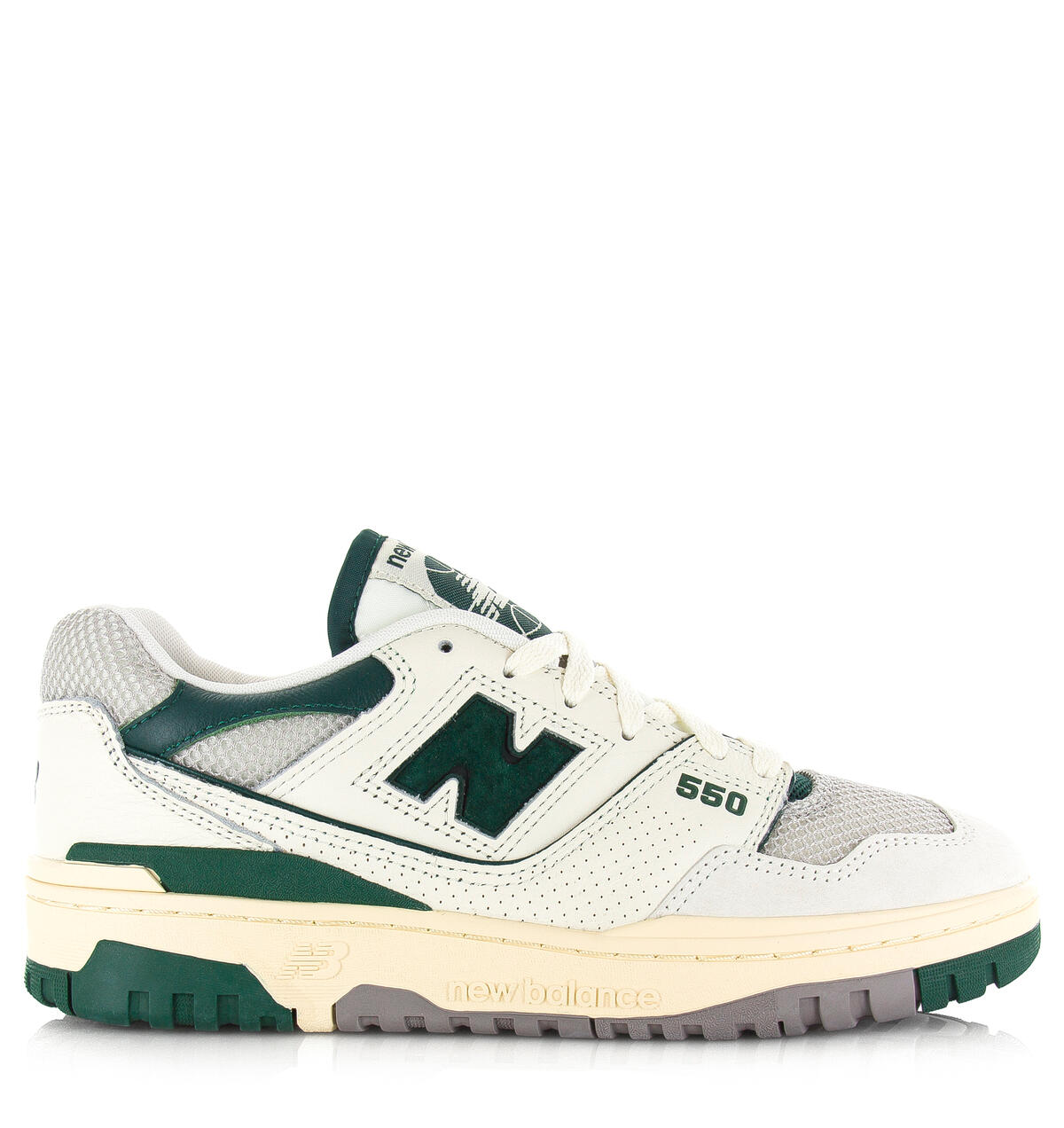 Sneakers New Balance BB550CPE blanc et vert 2/7
