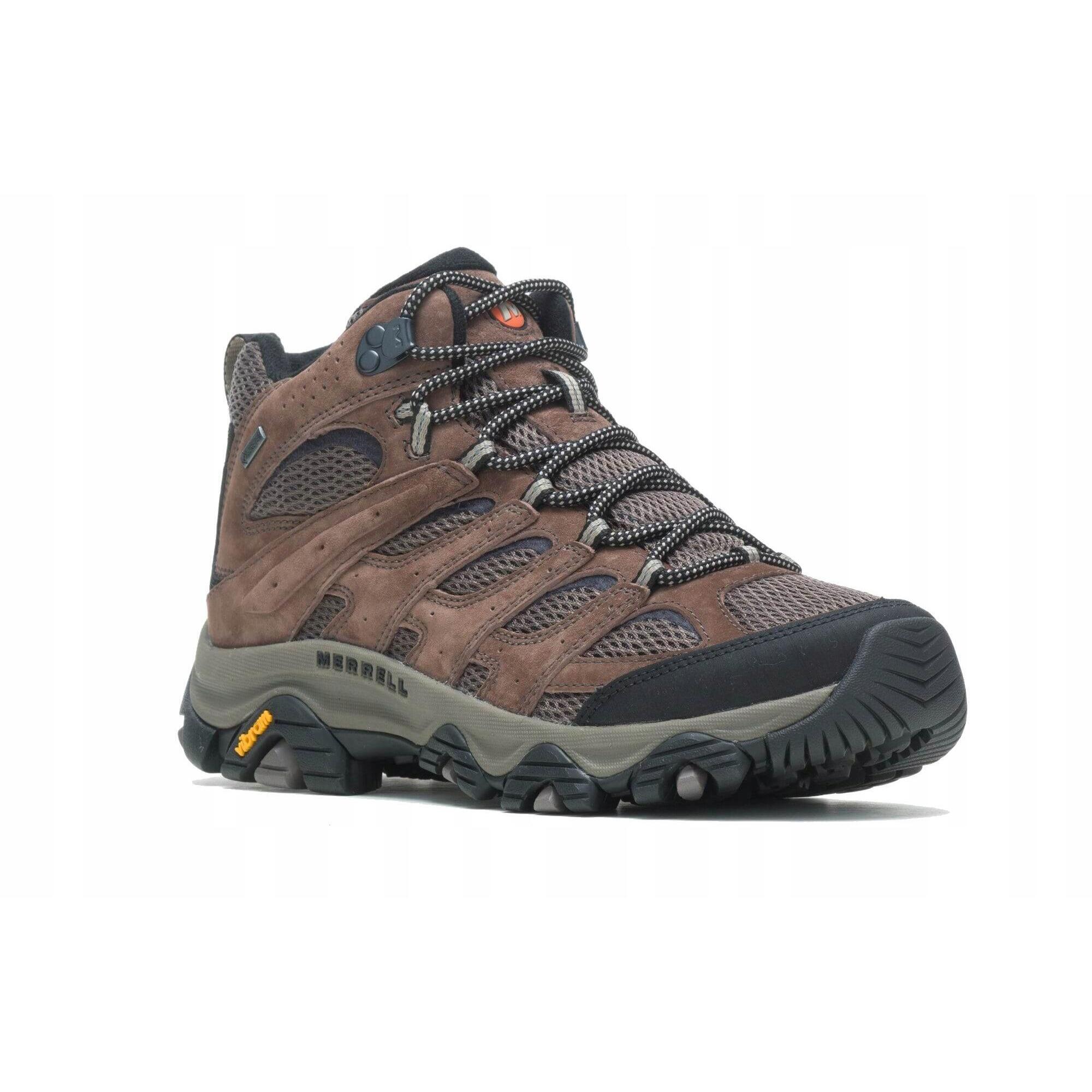 Merrell - Chaussures De Randonnée Homme Merrell Moab 3 Mid Gtx Marron - Chaussures De Sport - Marron - Decathlon