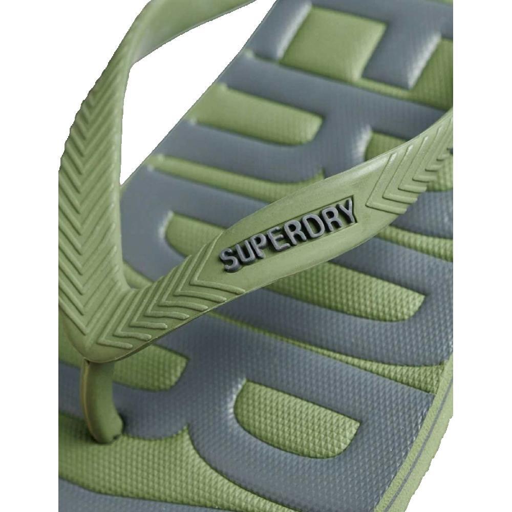 Sandały Superdry Vintage Wegańskie Zielone 3/3