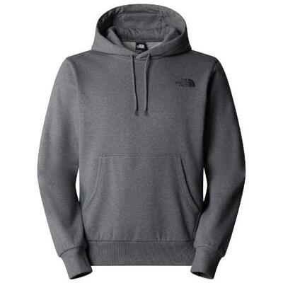 Felpa Uomo The North Face Simple Dome Heather grigio