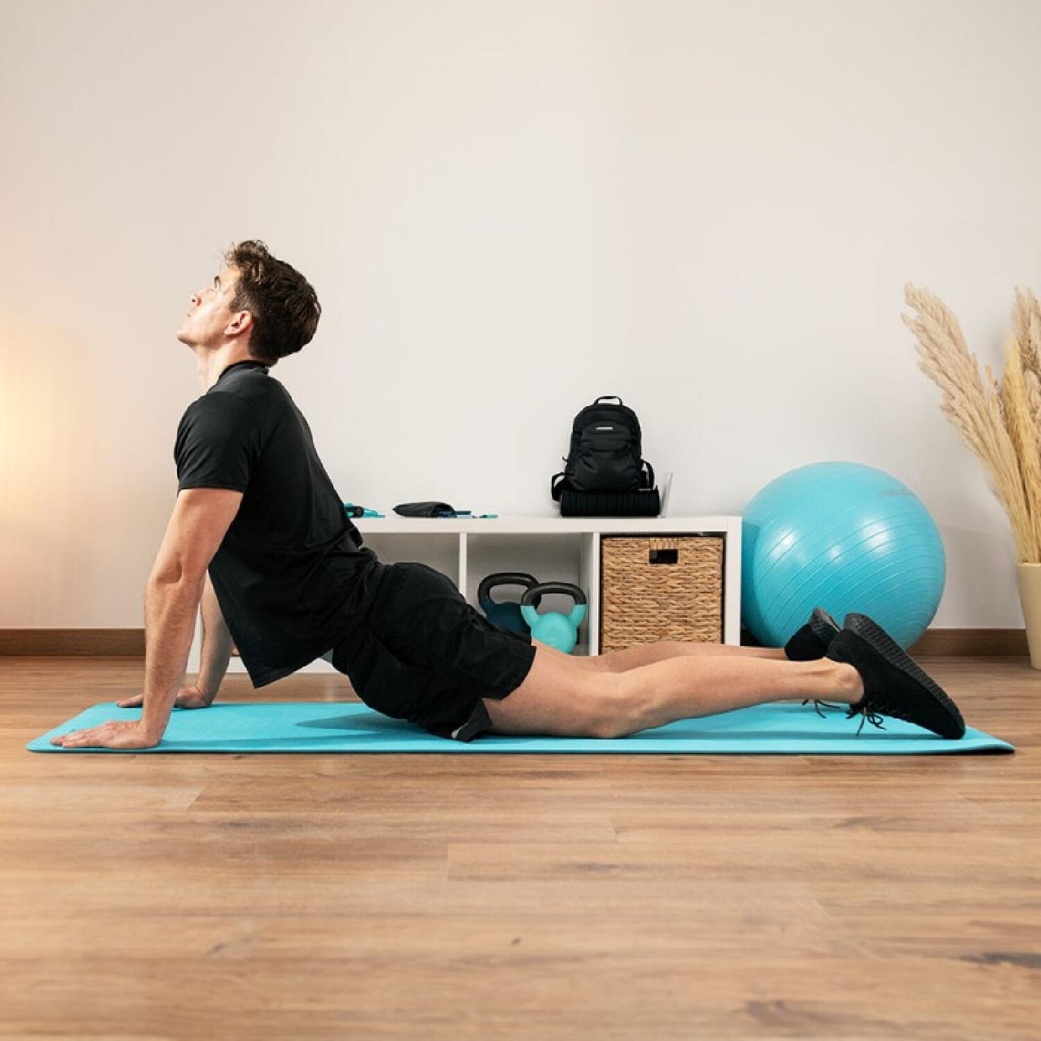 Cecotec Tapis de yoga DrumFit Yoga Mat. Tapis de yoga de 183 x 61 cm, 0,8 cm d'é 2/7