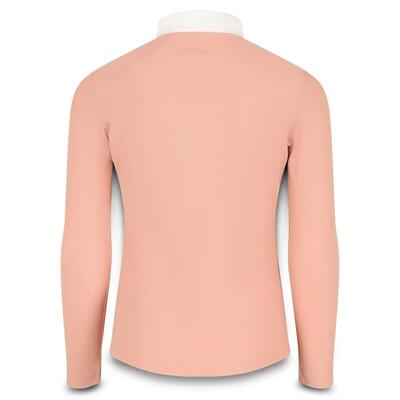 Wedstrijdshirt sammy – meisjes – lange mouw – oud roze – - maat