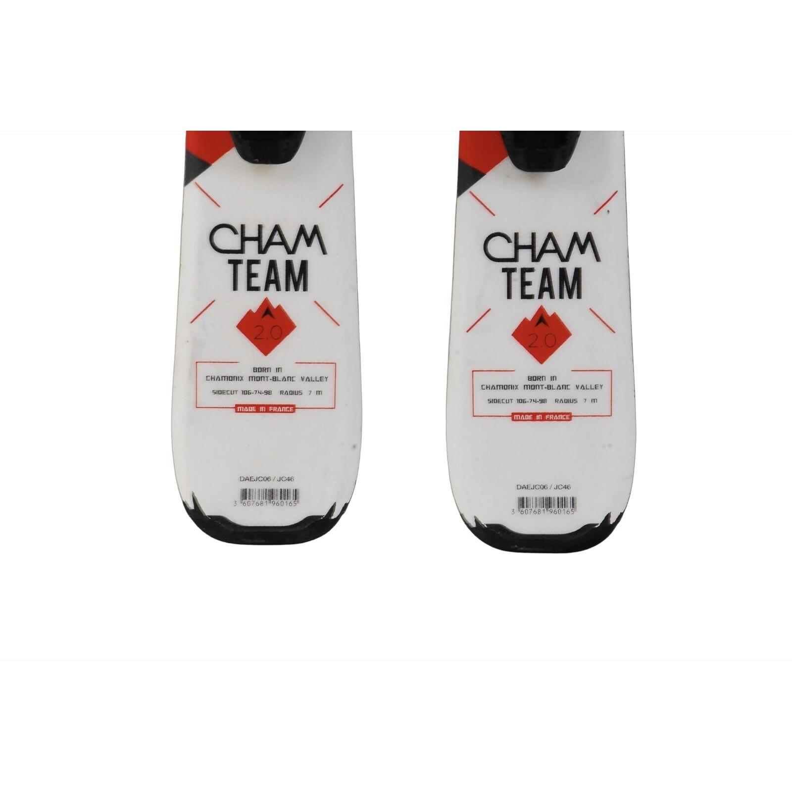 RECONDITIONNE - Ski Junior Dynastar Team Cham + Fixations 4/5