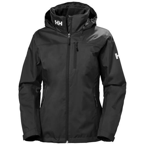 Chaqueta Helly Hansen Crew Midlayer para mujer negra