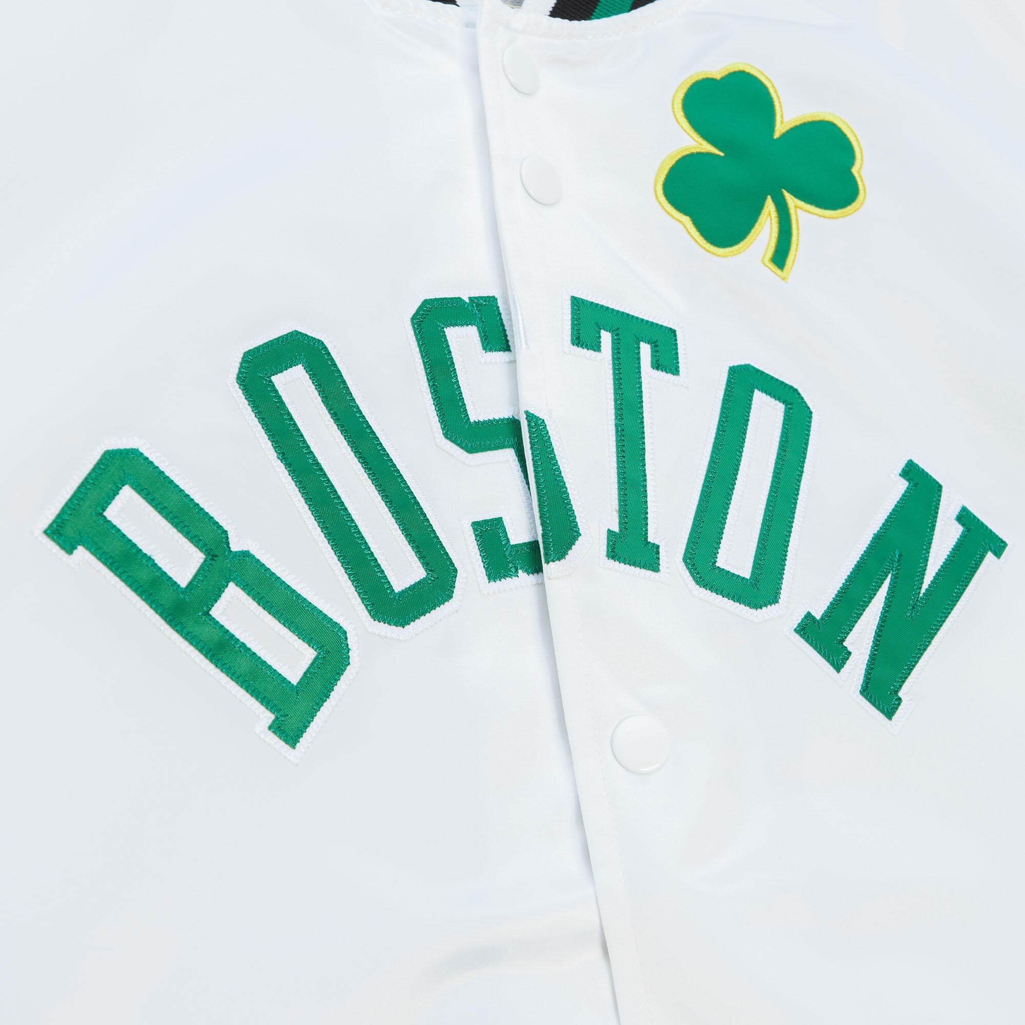 Veste de survêtement satin Boston Celtics 4/4