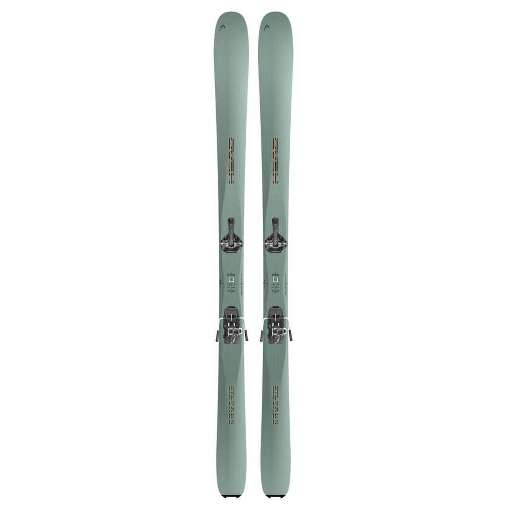 Head Crux 99 touring ski pack + Al 10 Green bindings and skins for men