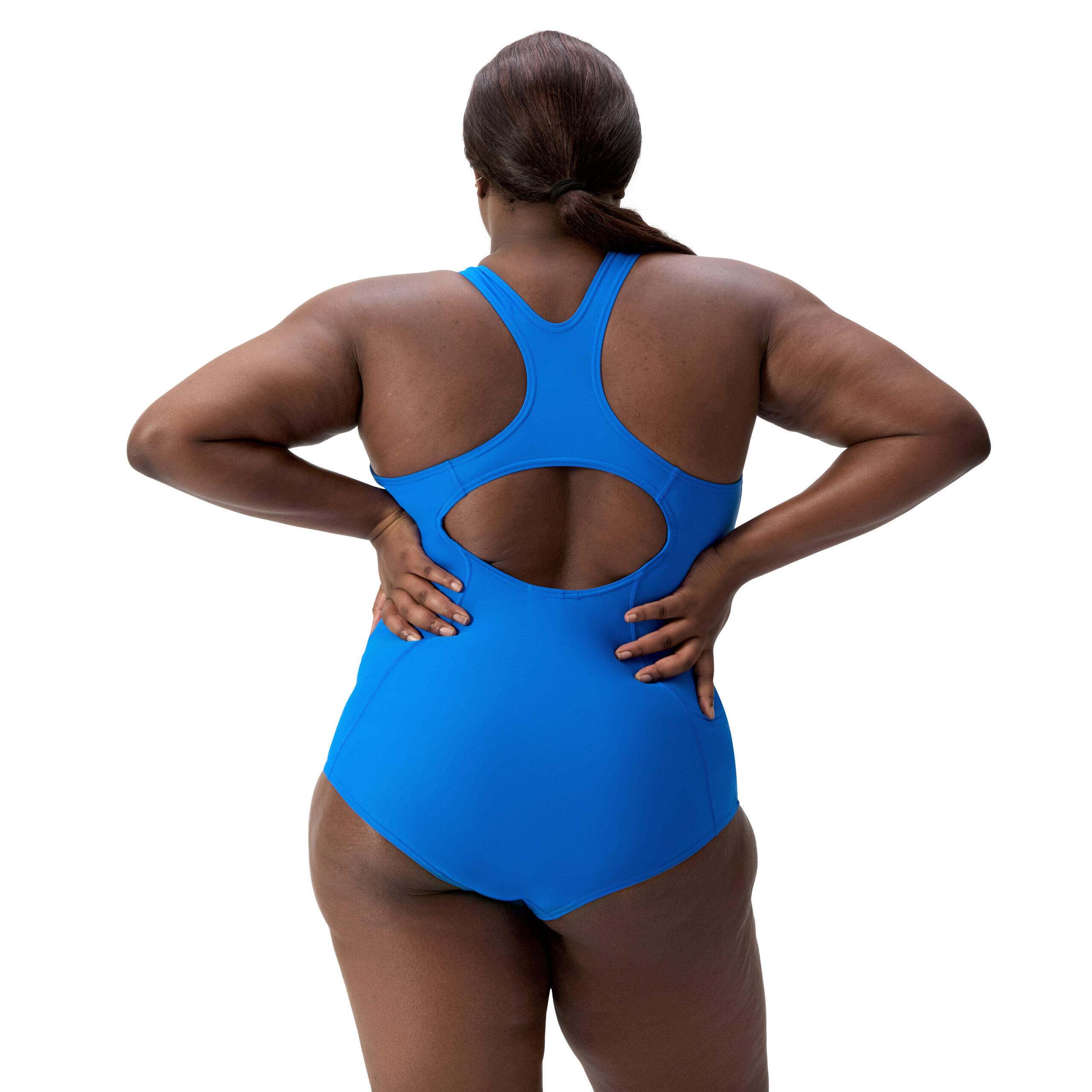 Maillot de bain galbant Speedo Eco Enduraflex Placement Medalist +size Bleu 2/7