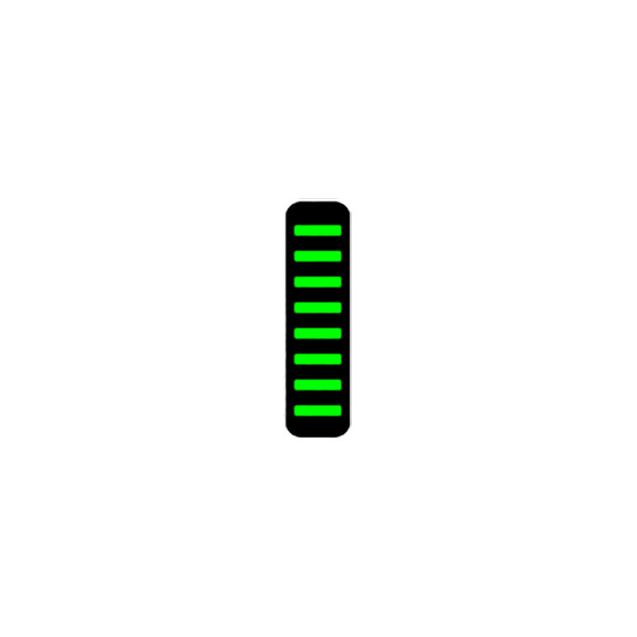 Sticker RRP ProGuard - Max Protection - Noir / Vert Fluo 2/6