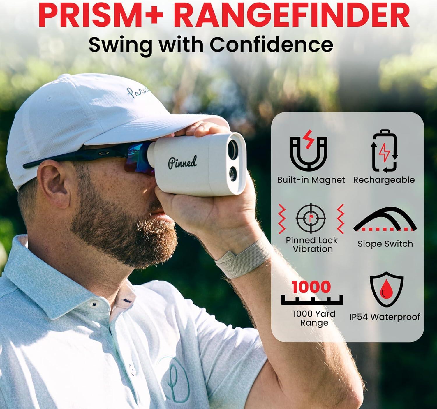 Golf Telémetro Prism verde 5/7