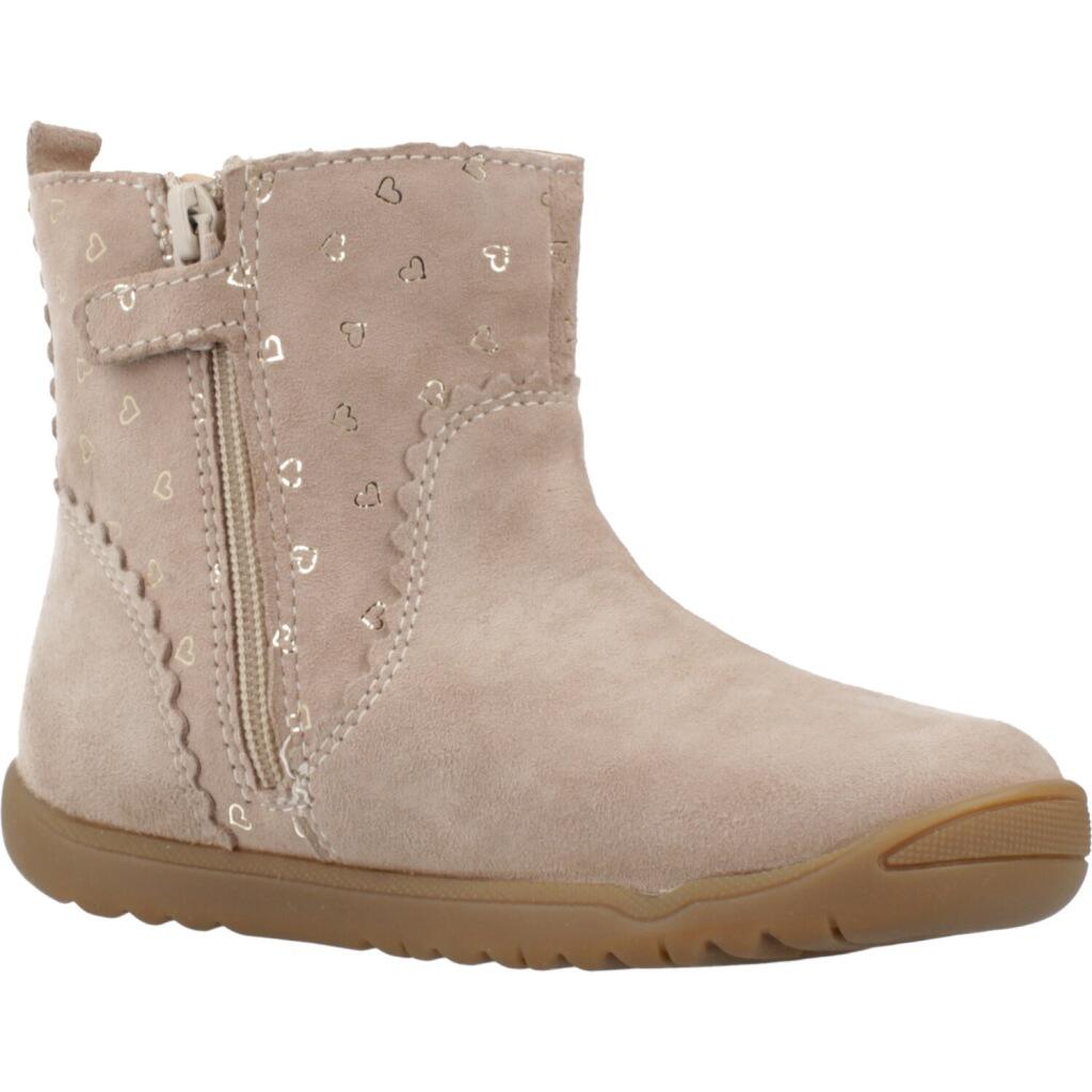 Bottes Geox Modèle B Macchia Girl Couleur Brun Clair 5/5