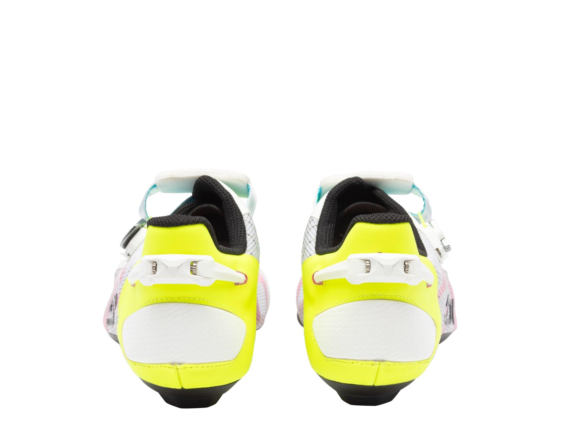 WIRE 3 schoenen, wit/fluorescerend geel 4/5
