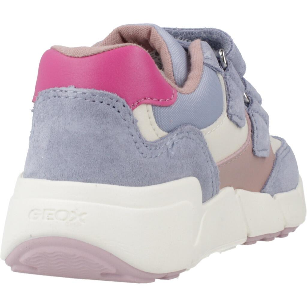 Baskets Geox Modèle B Flexyper Mini Girl Couleur Bleu 3/5