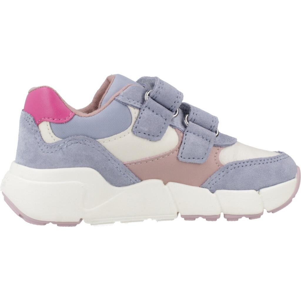 Baskets Geox Modèle B Flexyper Mini Girl Couleur Bleu 4/5