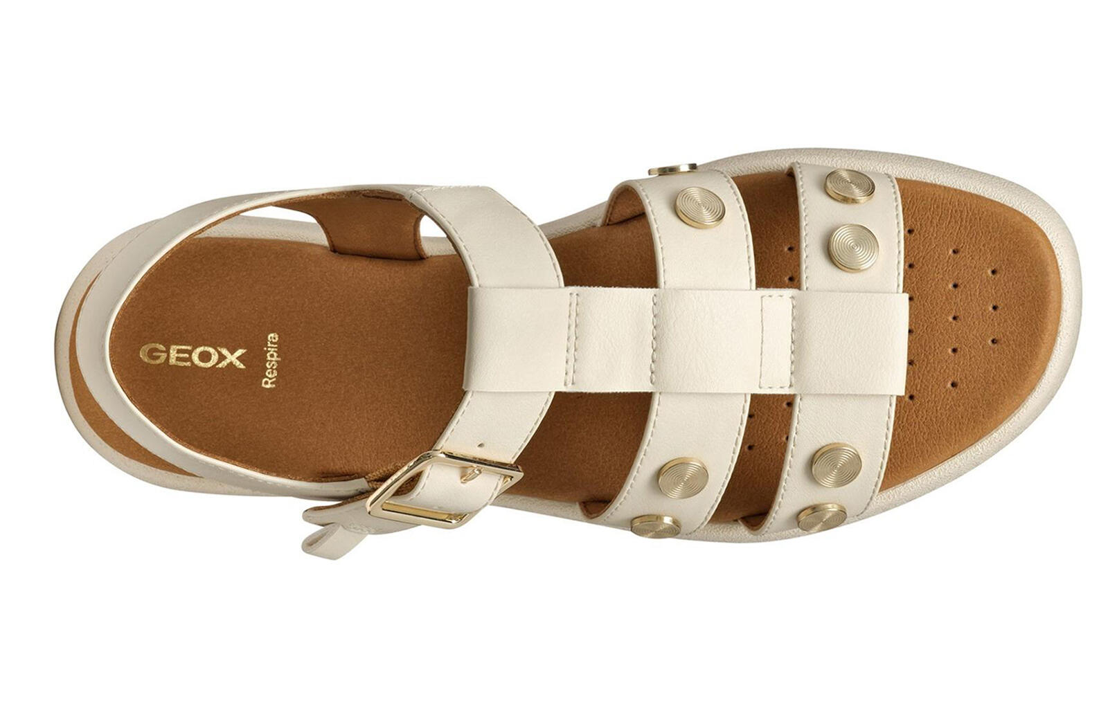 Geox D Camalei Women's Flatform Sandals - White GEOX | Decathlon
