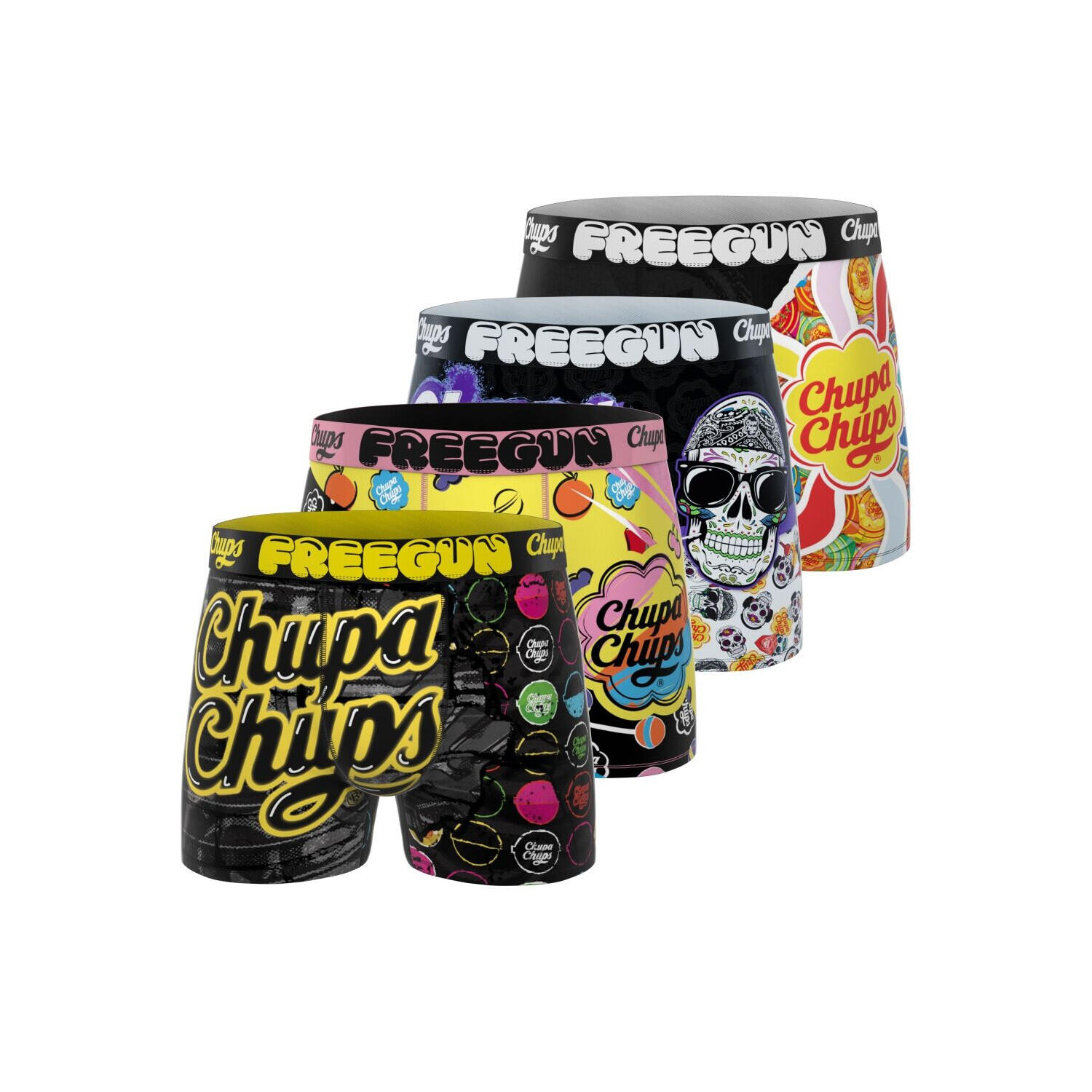 Lot de 4 boxers enfant Chupa Chups