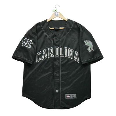 Second life - Herren NCAA Tar Heels Schwarzes Trikot - In sehr gutem Zustand