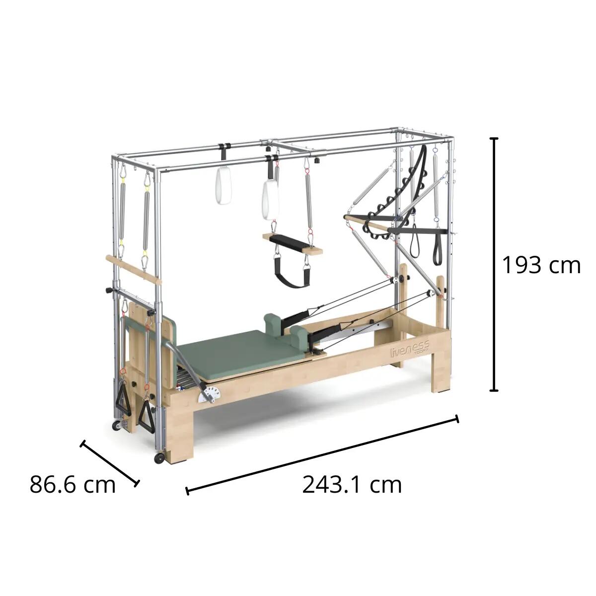 Eikenhout Cadillac Reformer PTX 6000 Green Tea 2/7