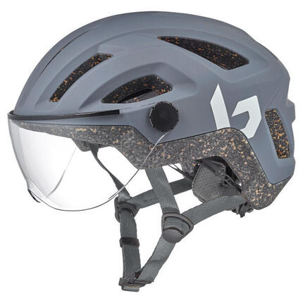 Stadsfietshelm REACT VISOR - Vizier Cat 0 - Volwassen