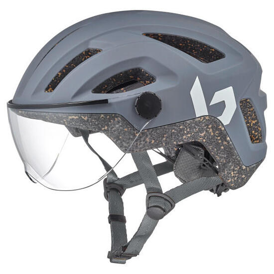 Casco da Bici Urbana REACT VISOR - Visiera Cat 0 - Adulto