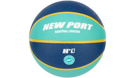 Minge de basketball New Port Mini Print 1 Turquoise