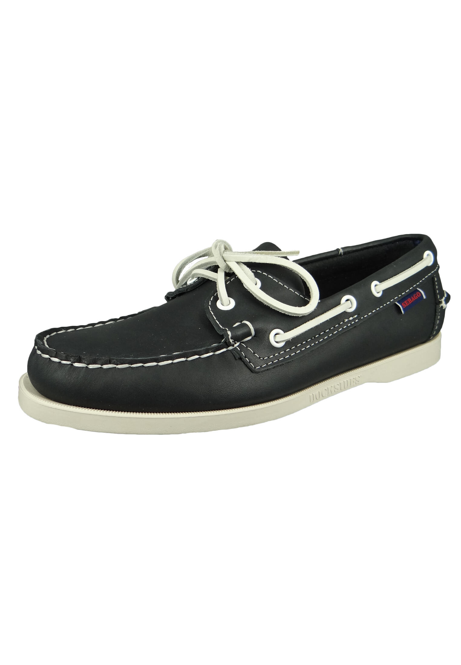 Docksides bootschoen heren blue-nite leather 2/6