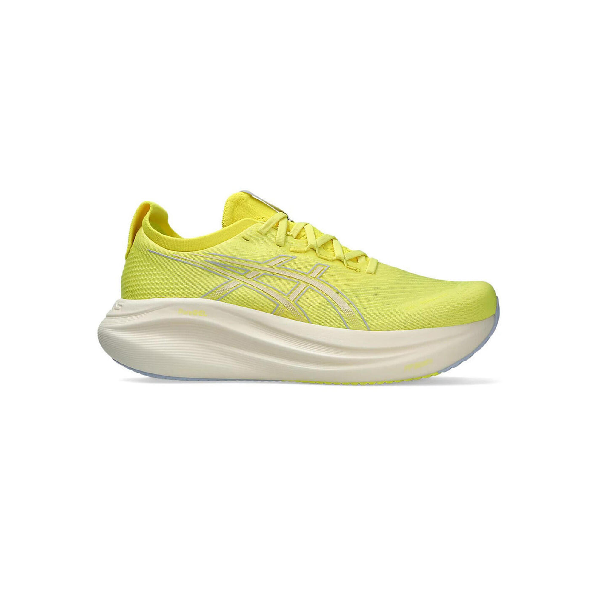 Asics - Asics Gel-nimbus 27 - Chaussures De Course Sur Route - Chaussures D'Athlétisme - Jaune - Decathlon