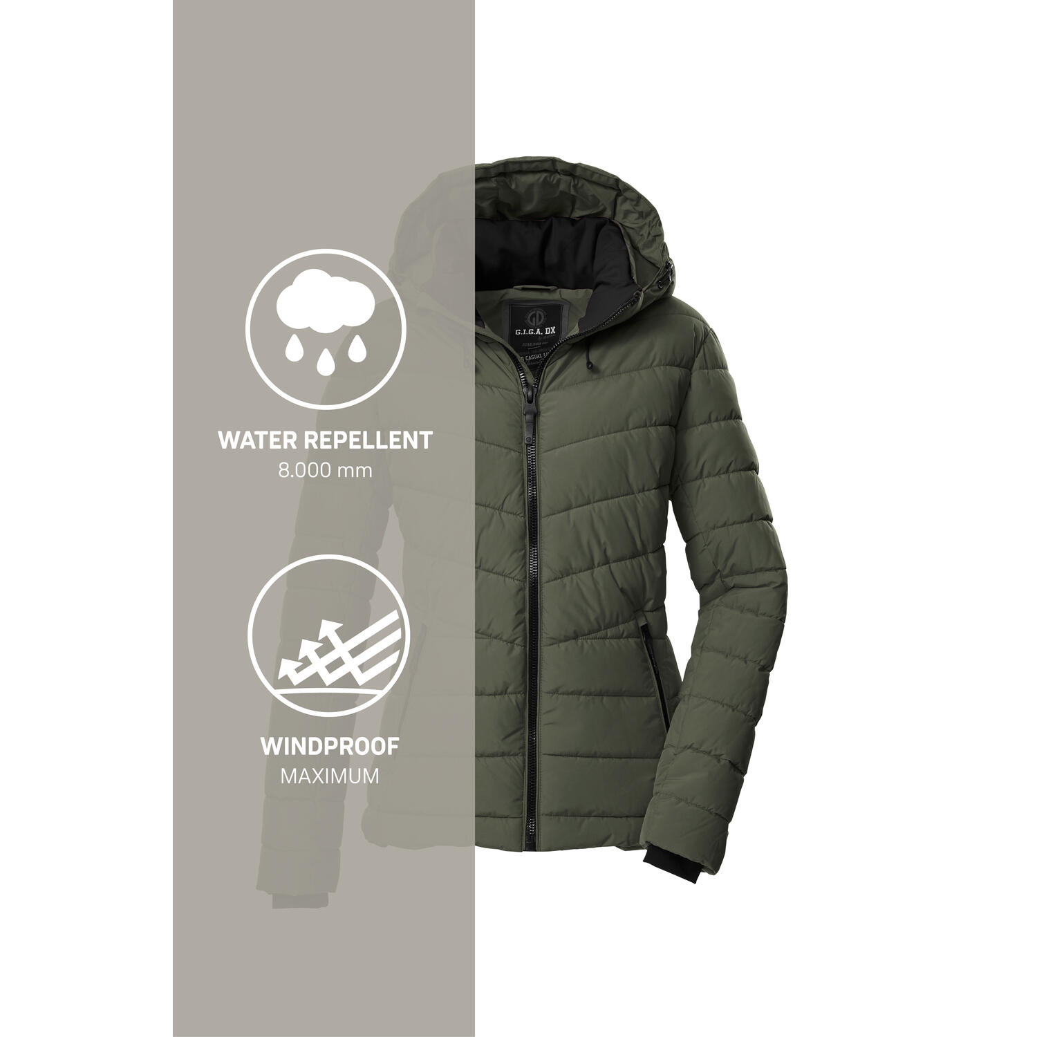 Damen Steppjacke GW 32 WMN QLTD JCKT 6/6