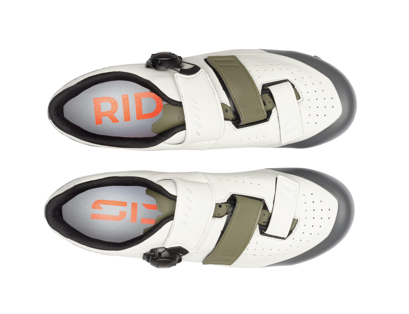 Scarpe SILVIS XC - bianco ghiaccio / verde oliva 3/5