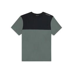 T-shirt à détails colorés avec imprimé sur l’épaule