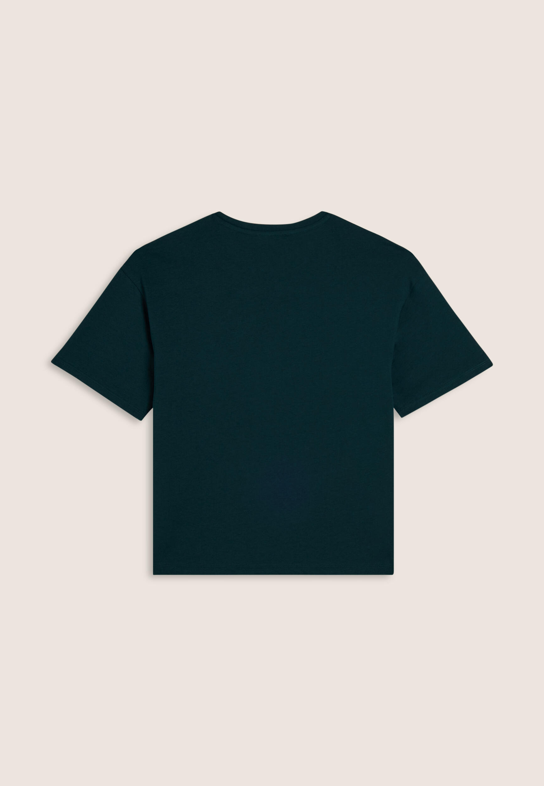 T-shirt cropped avec fentes latérales et imprimé découpé 2/3