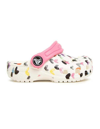 Zuecos CROCS™ Classic con estampado de corazones