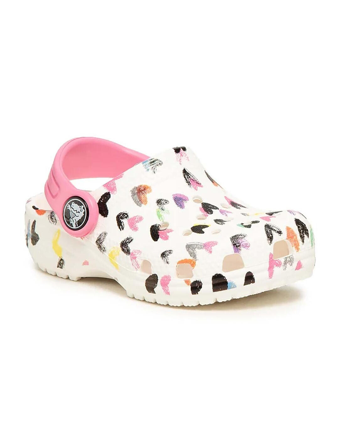 Zuecos CROCS™ Classic con estampado de corazones 3/6