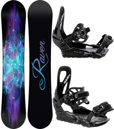 Zestaw Snowboard Raven Aura + Wiązania Raven S230