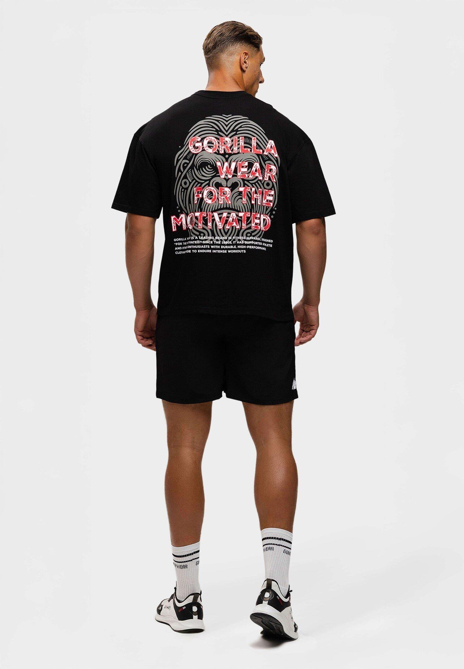 Macon De gran tamaño Camiseta - Negro 4/6