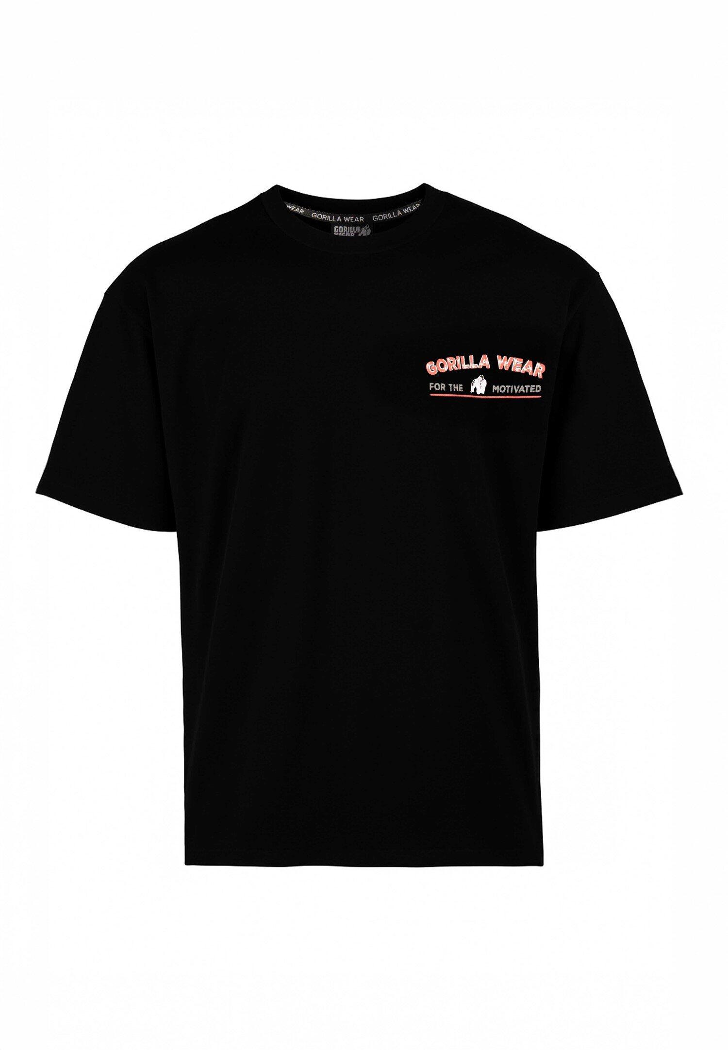 Macon De gran tamaño Camiseta - Negro 6/6