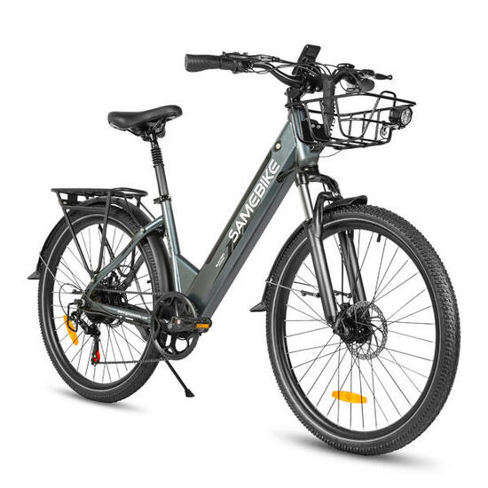 Vélo électrique urbain Samebike RS-A01 Pro-T 26 pouces avec batterie 36 V 15 Ah