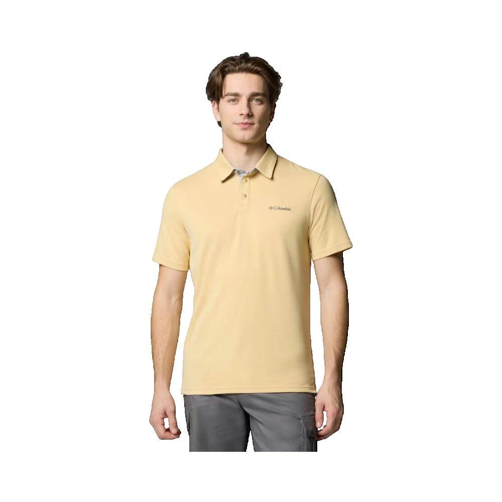 Polo Columbia Nelson Point short sleeve yellow