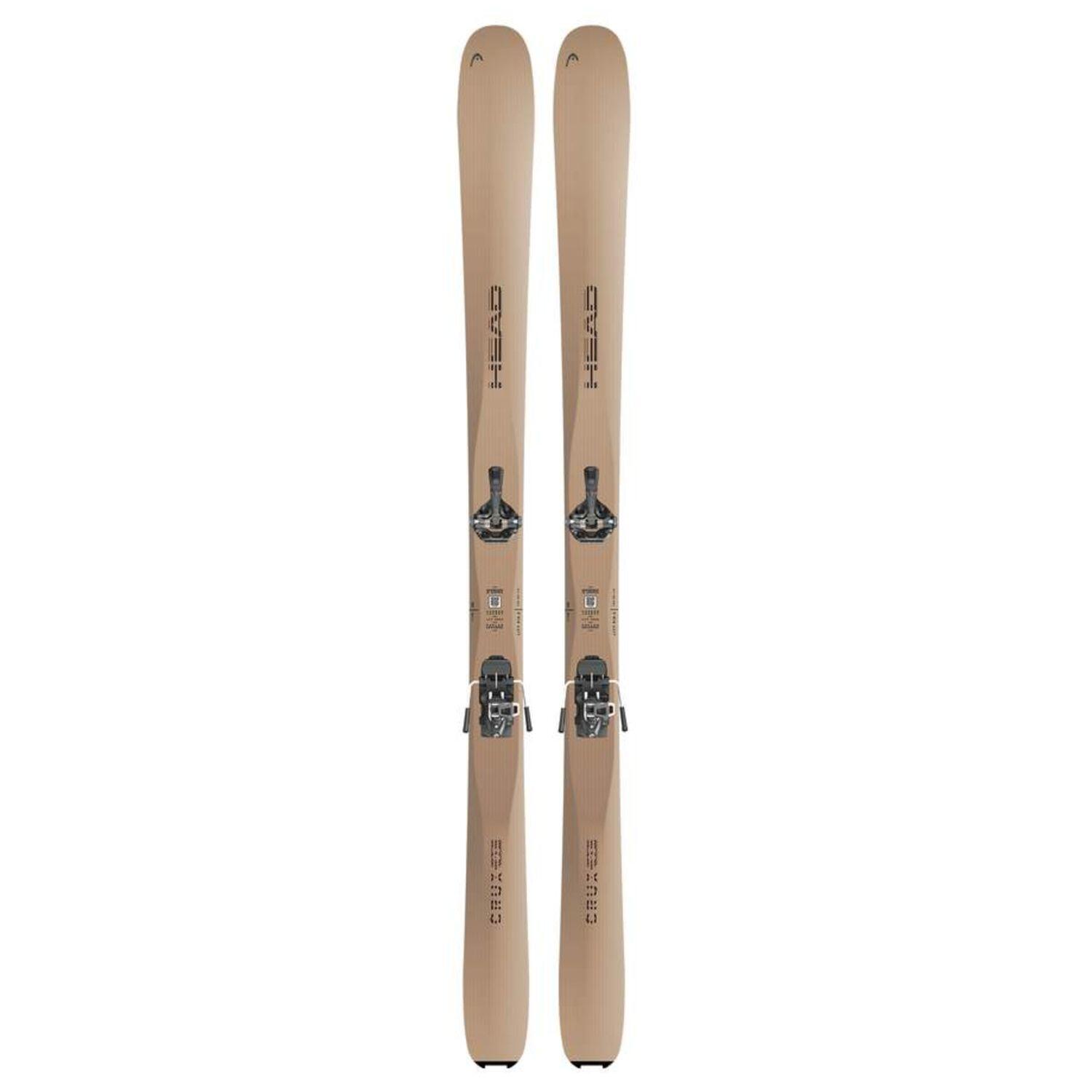 Zaino da scissor touring Head Crux 93 + Al 10 demo Beige allegato e pelli per 1/1