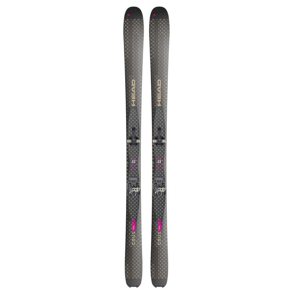 Head Crux pro 105 touring ski pack + Al 12 Grey bindings and skins for men