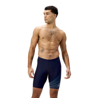 Speedo Jammer Medley Logo Navy/Blau
