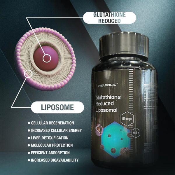 VITABOLIC - Liposomal Glutathione Reduced 60caps