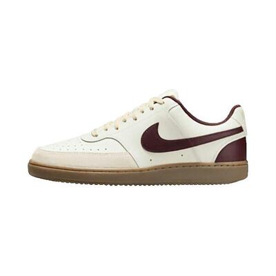 Scarpe Nike Court Vision Lo in Sail/Burgundy Crush-Lt Khaki