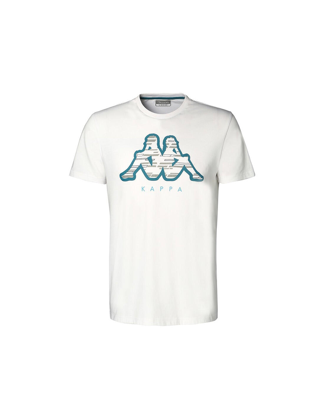 Camiseta hombre Kappa GALINA Blanca 5/5