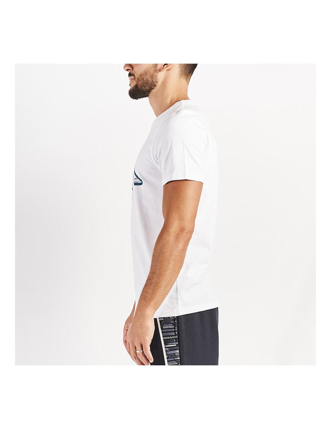 Camiseta hombre Kappa GALINA Blanca 4/5