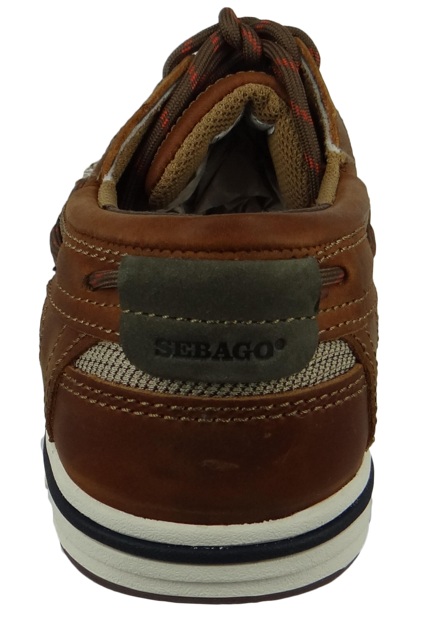 Triton Three-Eye chaussures bateau homme walnut leather 4/6